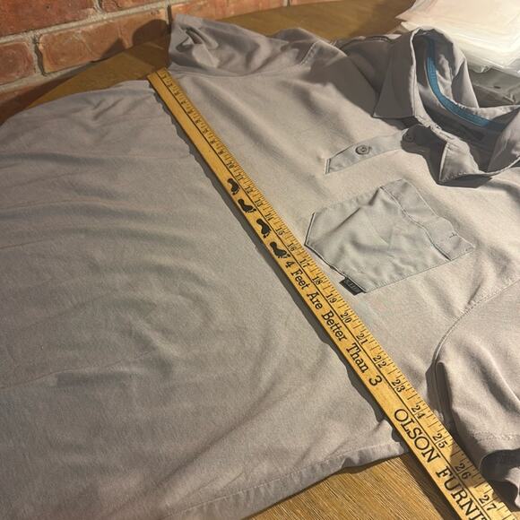 5.11 Tactical FLEX SHORT SLEEVE POLO, Titan Grey, 2XL - Picture 5 of 8